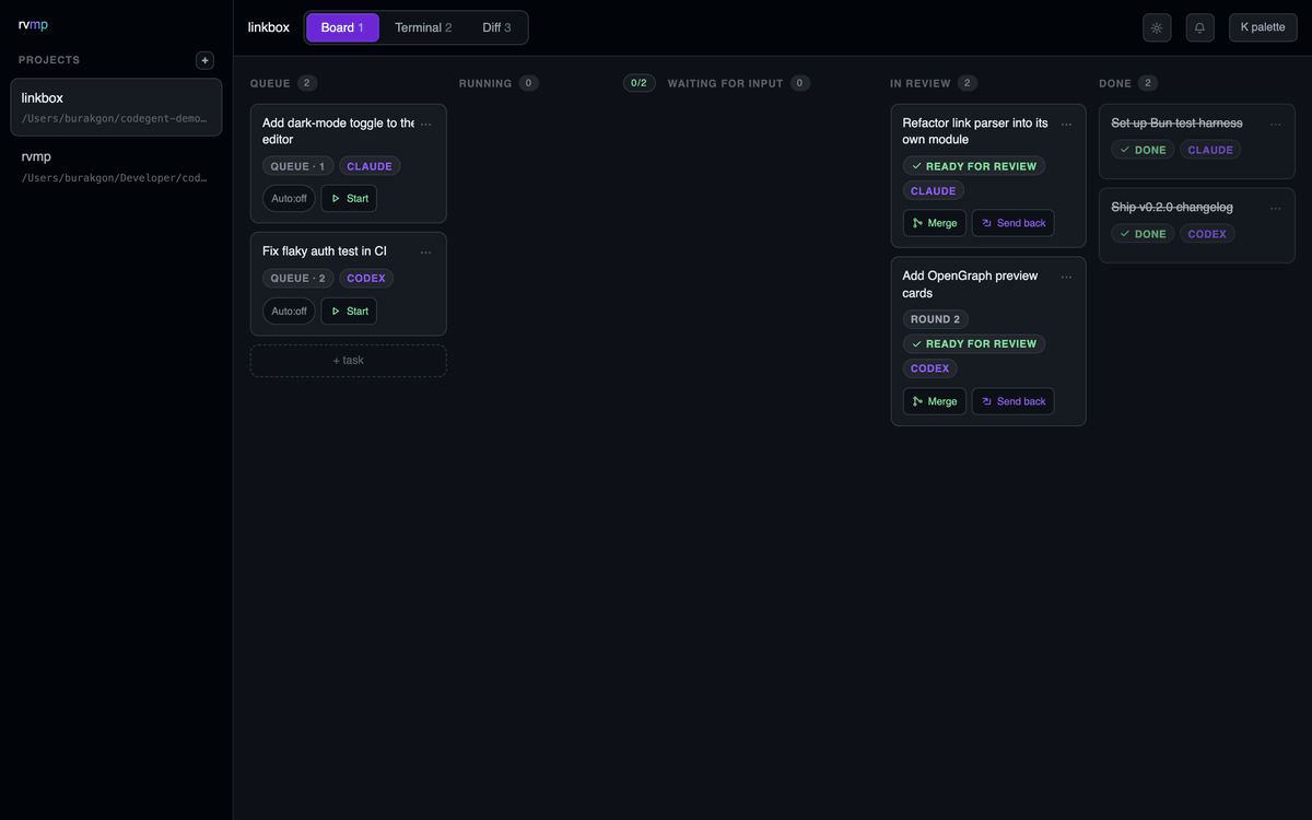 rvmp demo